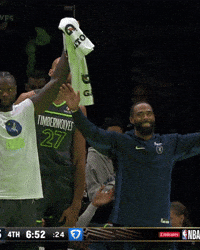 Happy Nba GIF by Minnesota Timberwolves