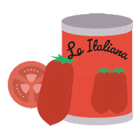 Tomato Sticker by La Italiana