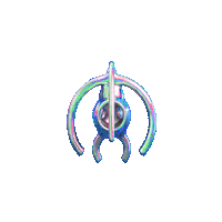 gived loop 3d sculpture futuristic Sticker