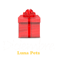 lunapets dog christmas gift navidad Sticker