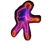 Space Sticker by plastic