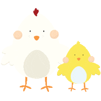 Easter Eggs Bunny Sticker
