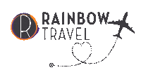 rainbowtravel rainbow travel gay pride Sticker