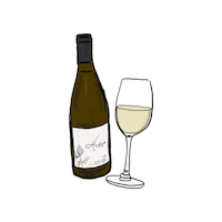 hudakhouse wine winery pinotnoir oregonwine Sticker