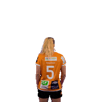 OdenseHaandbold orange handball handbold odense Sticker