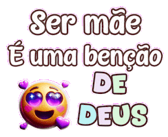 Mothers Day Mãe Sticker