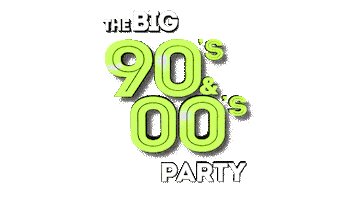 90s 00s Sticker by The BIG Party