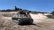 Drivetanks boom tank cruising range GIF