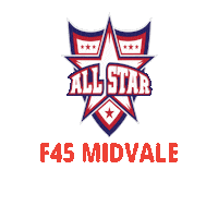 All Star F45 Sticker by f45trainingmidvale