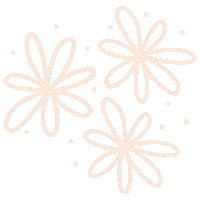 Flower Sticker by Natalie Tahhan