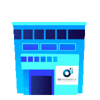 o2hiperbarica o2hiperbarica o2 hiperbarica oxigenoterapia Sticker