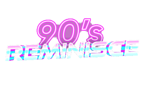 90S Reminisce Sticker by TAG Live®