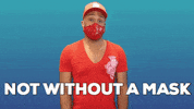 Mask Stay Safe GIF by Robert E Blackmon