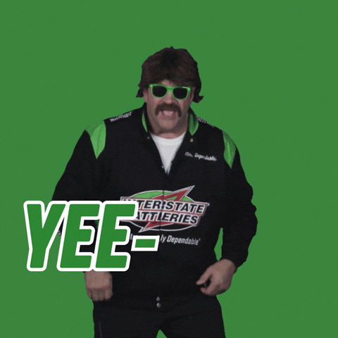 Excited Lets Go GIF by Interstate Batteries