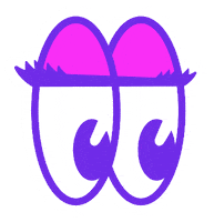 Oh Brother Eye Roll Sticker by Mighty Hoopla