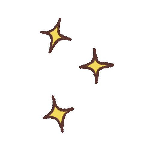 Stars Glitter Sticker