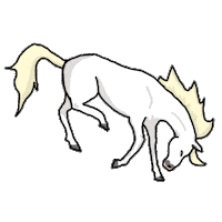 Horse Bucking Sticker