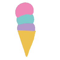 Summer Icecream Sticker