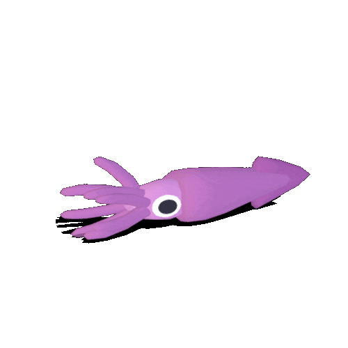 Omabu giphyupload sea fear squid Sticker