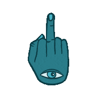 Eyes Hand Sticker