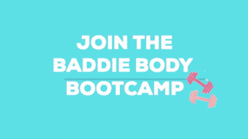 baddiebodybootcamp fitness gym join baddie GIF