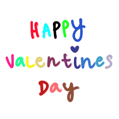 Love You Valentine Sticker