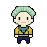Pixel Ok Sticker