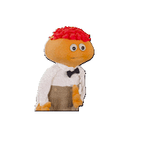 Why Is That Puppet Sticker by Gerbert!