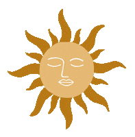 thelovelydrawer summer good morning face sun Sticker