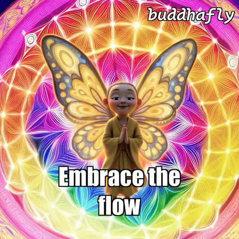 Butterfly Flow GIF by BuddhaFlyJourney