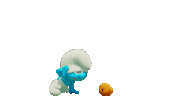 Fall Fail Sticker by Smurfs Movie