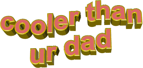 orange dad Sticker by AnimatedText