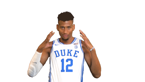 College Basketball Javin Delaurier Sticker by Duke Men's Basketball