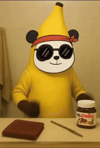 Dance Banana GIF by Pandu Pandas