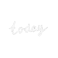 Today White Letters Sticker by Daphneinthetrees