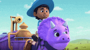 DinoRanch reaction disney oh no ugh GIF
