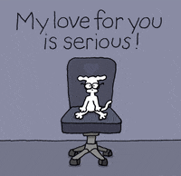 serious i love you GIF by Chippy the dog