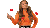 Heart Love Sticker by Salon Line