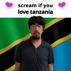 (silent) scream if you love tanzania
