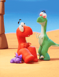 Dinosaur Love GIF by Claynosaurz