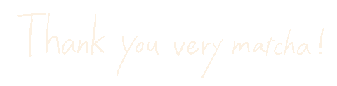 Thanks Matcha Sticker by 千休