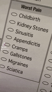 Doctors Office Pain GIF by I Heart Guts