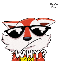 Fox Flexing Sticker by VeeFriends