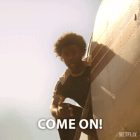 Come Here Lets Go GIF by NETFLIX
