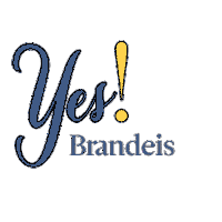 2027 Sticker by Brandeis University