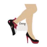 Girl Shoes Sticker