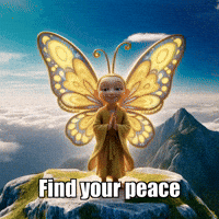 Peace Serenity GIF by BuddhaFlyJourney