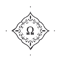 TaetowiererAkademie tattoo academy mandala omega Sticker