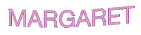 margaret Sticker by Gaja Hornby