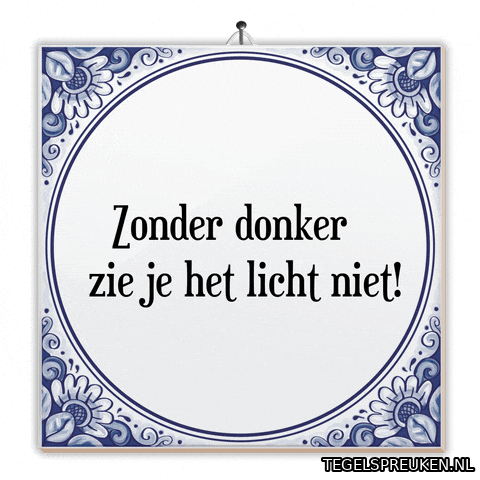 Hoop Licht GIF by Tegelspreuken.nl